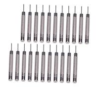 WRITWAA Kit 24 Pezzi Punzoni per Rimozione Cinturino Orologio, Strumento Regolatore Collegamenti Fascia in Acciaio Antiruggine, per Riparazione e Sostituzione Cinturini Orologi da Polso