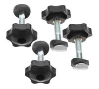 WRITWAA Kit 4 Pezzi Bulloni e Dadi per Manopola Manico Tosaerba Viti di Serraggio Resistenti alla Corrosione per Ricambi Maniglia Trattorino e Spazzaneve Accessori per Manutenzione