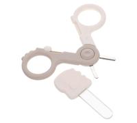 WRITWAA Kit la Cura delle Unghie per Ragazzo Ragazza e Ragazzo Ragazza Forbicine Ergonomiche in Acciaio Inossidabile e Limetta, Sicuro e Pratico per L'uso a Casa