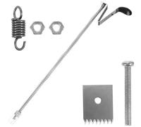 WRITWAA Lame e Graffette in Acciaio Inossidabile per Ricambi Legatrice Piante, Set 1 Pezzo Argento, Accessori per Legatura di Vite, Cetrioli e Piante Rampicanti, Compatibili con Macchine