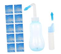 WRITWAA Lavaggio Nasale Detergente Domestico Irrigatore per Seni Paranasali Strumento per Pulizia Cavità Nasale Prodotti Fisiologico