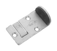 WRITWAA Limitare La Marcia della Porta Morsetto in Acciaio Inossidabile Fermaporta per Ingressi Chiusura per Porte per Edifici Commerciali Porta Pesante Ispessito Silver