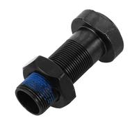WRITWAA Manicotto Ricevitore per Asse Sedia a Rotelle Nero in Metallo Sgancio Rapido e Ampia Compatibilità per Utenti di Sedie a Rotelle