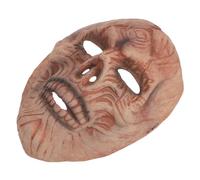 WRITWAA Maschera di Halloween Scheletro Zombie per Adulti Design Terrificante, Materiale Lattice e Nylon, Riutilizzabile e Resistente, per Feste e Decorazioni Spettrali