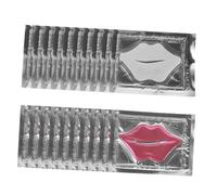 WRITWAA Maschere Idratanti Per Labbra 20 Pezzi Cerotti Rimpolpanti e Leviganti Collagene Maschera Rigenerante Per Labbra Secche Per Viaggi e Uso Notturno