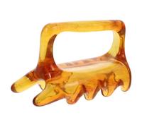 WRITWAA Massaggiatore Manuale Raschietto Doppia Spinta Strumento Terapeutico in Resina Per Scolpire Spalle e Corpo Rilassamento Muscolare Portatile Per Collo Mani e Colonna Vertebrale