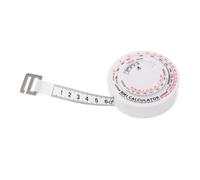 WRITWAA Misuratore Nastro Corpo Rotondo Flessibile per Misura Vita e Calcolo Bmi per Monitoraggio Grasso Corporeo e Perdita Peso Fitness