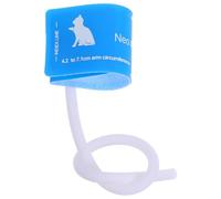 WRITWAA Misuratore Pressione per Cane e Gatto Fascia Blu in Plastica e Tessuto, Dispositivo Affidabile per Monitoraggio della Salute degli Animali Domestici a Uso Domestico