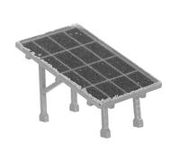 WRITWAA Modello Dimensioni Compatte per Pannello Solare Fotovoltaico di Materiale Artigianale Diorama Architettonico per Scenografia per Progetti Te