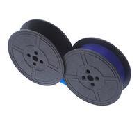 WRITWAA Nastro per Macchina da Scrivere Compatibile con Olivetti Nastro in Nylon Resistente e Antisfregamento Ricambio Facile da Installare per Ufficio Blu Doppio Cerchio Dimensioni