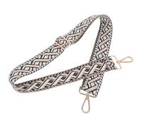 WRITWAA Nera Tracolla Regolabile in Poliestere Larga per Borsa e Computer | Design Versatile, Uso Multifunzione, Cinghia Rimovibile, Riduce Carico sulla Spalla, Stile Elegante