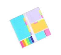 WRITWAA Note Sticker Colorati Tearable per Appunti Pratici e Comodi per Casa Ufficio e Scuola Carta Liscia per Scrivere Facilmente e Organizzare Note e Promemoria