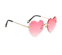 WRITWAA Occhiali da sole alla moda a forma di montatura, occhiali per feste e uso quotidiano, accessori e accessori per foto, leggeri e dal design