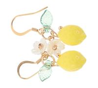 WRITWAA Orecchini Pendente Forma per Donne Orecchini di Frutta Minimalisti in Acciaio Inossidabile Pendenti Carini