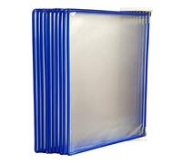 WRITWAA Organizer da Parete Trasparente per Documenti e File Scaffale Sospeso Verticale Compatto per Ufficio con Design Semplice e Struttura Robusta per Conservare e Ordinare Documenti in