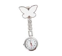 WRITWAA Orologio Da Tasca Appeso Clip Per Infermiere Donna e Dottore Realizzato Materiali Resistenti Design Semplice Non Danneggia Vestiti o Ciondolo Grazioso