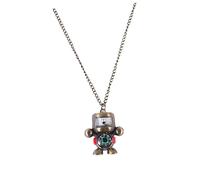 WRITWAA Orologio Da Tasca Multifunzione Forma Di Robot Con Design Collana Orologio Classico Portachiavi Facile Da Leggere e Resistente Ottimo Per Amici e Famiglia