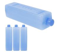 WRITWAA Pacchi di Ghiaccio Riutilizzabili Blu 4 Unitá in PE per Borsa Termica e Contenitori Alimentari, per Mantenere L'ambiente Estivo e Conservare Verdura