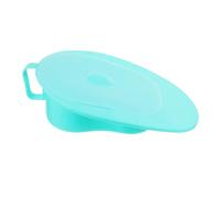 WRITWAA Padella da Letto in Pp e per Coperchio Anziani e Pazienti Allettati Robusto Bagno Portatile Facile da Usare per Case e Uso Domestico