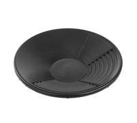 WRITWAA Padella per Oro in Plastica 14" con Tripla Scanalatura Profonda, Set Portatile la Ricerca Dell’oro, Strumento per Prospezione Mineraria Outdoor Resistente