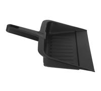 WRITWAA Paletta Industriale per Polvere in Plastica Flessibile Nera, Pala Raccolta Detriti Design Compatto, per Pulizia Interna e Esterna in Negozio e Auto