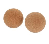 WRITWAA Palline per Massaggio in Sughero 2 Pezzi, Sfera Leggera per Rilascio Muscolare e Sollievo Dalla Tensione, per Schiena e Dita Dopo L'allenamento