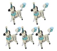 WRITWAA Palloncini in Alluminio a Forma di Animali da Circo Set da 5, Decorazioni Gonfiabili per Feste Circensi, Compleanni e Carnevale Palloncini a Forma di Cavallo, Resistenti