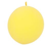 WRITWAA Pallone meteorologico professionale: grande pallone da 72 pollici/130 g per decorazioni, ideale per ricerche meteorologiche, indagini scientifiche, riprese video aeree, colore giallo.