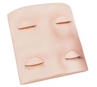 WRITWAA Palpebre Per Esercitazioni Ciglia in Silicone Manichino Per Ciglia Texture Realistica Kit Per Esercitazioni