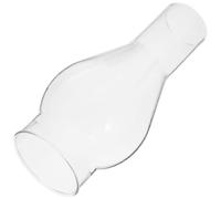 WRITWAA Paralume e Facile da Installare in Vetro per Lampada a Olio e Cherosene Vintage Protettivo Paralume a Forma di Stufa per Illuminazione D'emergenza e Decorativa