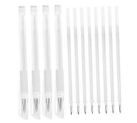 WRITWAA Penna Bianca per Marcatura Professionale in Plastica Resistente Non Si Deforma per Saloni di Bellezza e Interventi Chirurgici