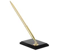 WRITWAA Penna da Firma con Base in Acrilico e Punta Sfera in Metallo Penna da Banco per Reception Aziendale per Libri degli Ospiti Firme Eventi e Cerimonie