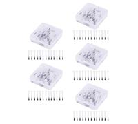 WRITWAA Pennello Per Smalto Da 250 Pezzi: Set Di Pennelli Monouso Con Setole Morbide Per Unghie Pennello Di Ricambio Per Liquida Perfetto Per Unghie Fai Da Te Acrilici E Smalto In