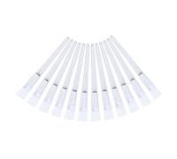 WRITWAA per Maschera Trasparente 12 Pezzi Applicatore in Cristallo per e Peeling Strumento per