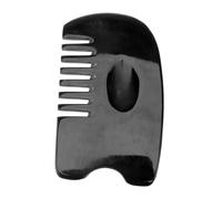 WRITWAA Pettine in Corno Naturale Massaggiante Mini 1 Pezzo Facilmente Portatile per Donne e Ragazze Previene la Caduta dei per