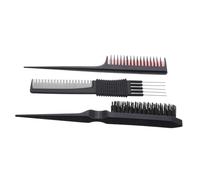 WRITWAA Pettini Denti Larghi Per Donna Pettini Per Separare Capelli Evidenziare Ciocche Acconciare i Capelli Per Utilizzo Domestico e Salone Adatti Sottili o Spessi