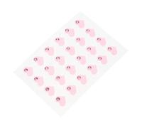 WRITWAA Pezzi sul viso corpo bellezza facciale fronte cerotti Adesivi per coprire adesivi per nascondere di copertura della cicatrice Adesivo adesivo Toppa strass rosa