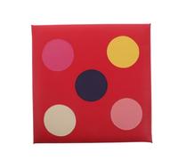 WRITWAA Piccolo Bersaglio da Pratica per Scherma, Tiro Arco, Casa Rosso | Pannello in Legno e Pu, Forma Quadrata, per Maestri e Principianti, Montaggio a Parete, Uso Club