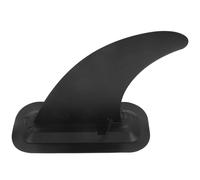 WRITWAA Pinna per Tavola da Surf in Plastica Nera, Stabilizzatore | Meccanismo Rimovibile Scanalatura Ampia, Estremità Curva e Profilo Aerodinamico, per Sup, Kayak e Canoa