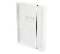 WRITWAA Planner Settimanale con Copertina Trasparente Opaca e Inglesi Quaderno Mobili Resistente per Ufficio Scuola e Viaggiatori