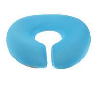 WRITWAA Poggiatesta massaggiante per letto: cuscino per il viso a forma di U per lettino da massaggio - cuscino cervicale in spugna per uso in spa e centri estetici.