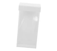 WRITWAA Portadocumenti con Coperchio Trasparente in Acrilico da Parete Supporto per Volantini e Brochure per Uso Esterno e Interno per Esposizioni e Negozi