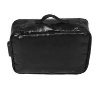 WRITWAA Portadocumenti Ignifugo con Serratura, Organizer Certificati Multilivello, Grande Capacità, Materiale Cationico Nero, per Ufficio e Casa, Custodia Sicura Portatile