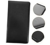 WRITWAA Portadocumenti Pu Per Circolazione e Assicurazione Auto Scomparti Per Carte Design Sottile e Compatto Per Organizzare Documenti Essenziali