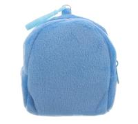 WRITWAA Portamonete in Peluche Piccolo Portafoglio Corgi Tela Anelli Borsa Piccola Chiave Minuscolo Cintura Coulisse Agitarsi Cremagliera Porta Carte Per Cordino Ciclo Continuo Doppio Blue