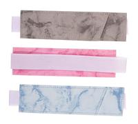 WRITWAA Portapenne Elastico 3 Pezzi in Pu con Fascia Elastica per Planner e Diario, Resistente a Strappi, per Viaggi di Lavoro e Lezioni
