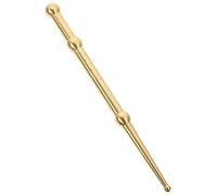 WRITWAA Pressa Del Piede Dell'asta Di Attacco Punto Penna Per Agopuntura Massaggiante Penna Per Digitopressione Manuale Collo e Spalla Circolazione Ottone Golden