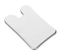WRITWAA Raschietto Gua Sha Acciaio Inossidabile Strumento Per Massaggio Facciale Ergonomico Doppio Menton Design Per Contorni Del Resistente e Facile Usare