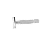 WRITWAA Rasoio D'acciaio Smusso Tagliaunghie Rasatura Lame Di Rasoio Bordato Titolari Kit Doppio Farsi La Barba Gel Rasoio Elettrico Per Uomini Rasoi Per Il Viso Trimmer Impedire Silver