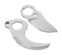 WRITWAA Ricambi Ricambio Elettrica Pezzi Forbice 2 Lame | Cesoia da Potatura, Lame Argento Antiruggine per Giardinaggio, Taglio Rapido Rami, Ricambi Forbici Elettriche